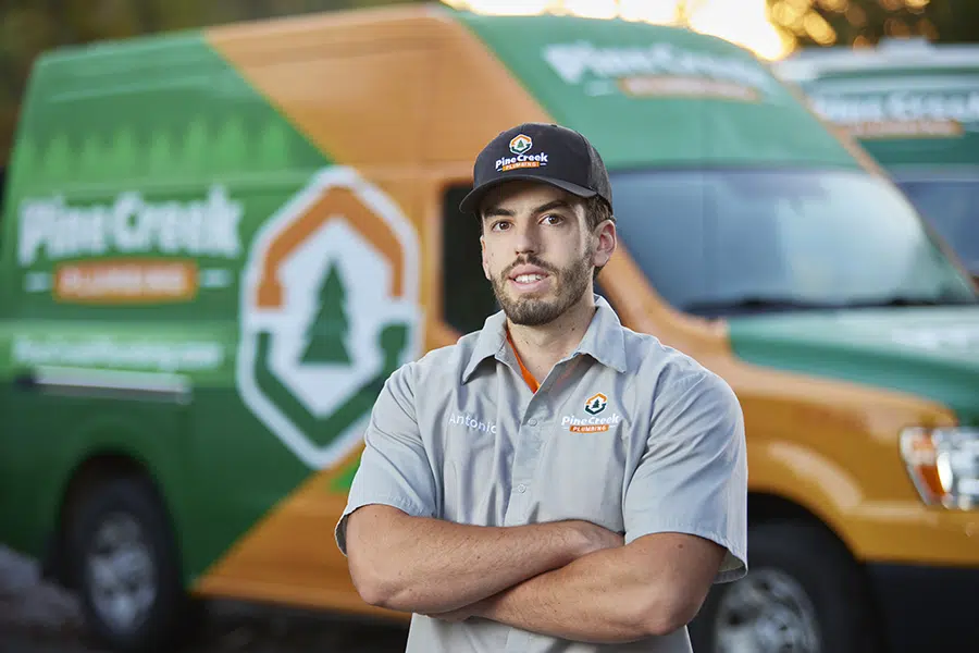 Pine Creek Plumber with van
