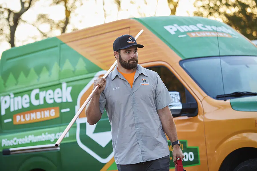 Pine Creek Plumber with van