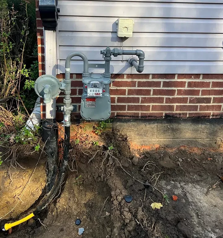 Gas service in Wexford.
